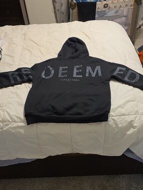 Redeemed Black Hoodie